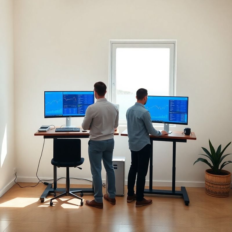 Tim za standing deskovima u Splitu